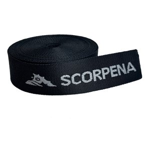 Webbing 50 mm. HD sort