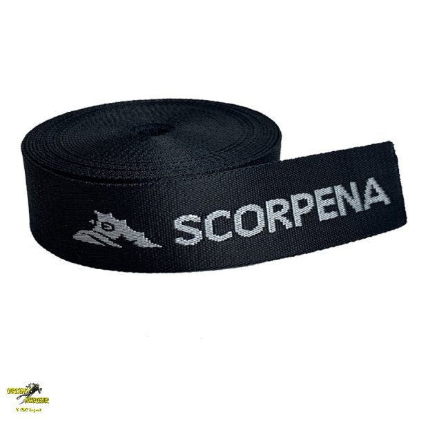 Webbing 50 mm. HD sort