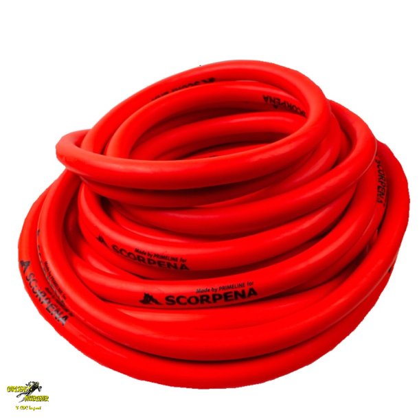 Elastik til harpun 16 mm Prime red