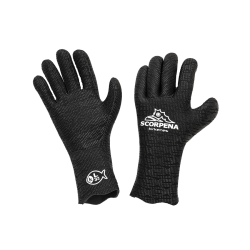 5 fing handske 3 mm, med velflex