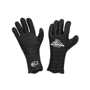 5 fing handske 3 mm, med velflex