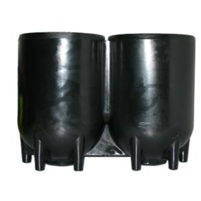 Standefod Twin for 10-12L flaske