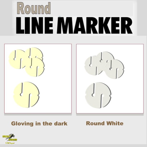 Marker rund gloing