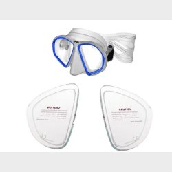 Dykker brille med styrke nrsynet 